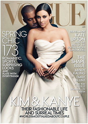 Vogue Kim Kanye 1